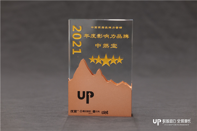 中国燃气旗下两大家电品牌斩获“年度影响力品牌奖”、“产品设计创新奖”